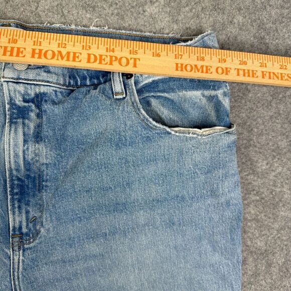 Abercrombie & Fitch 90s Straight Ultra High Rise Jeans Women 34 / 18L - Picture 4 of 12